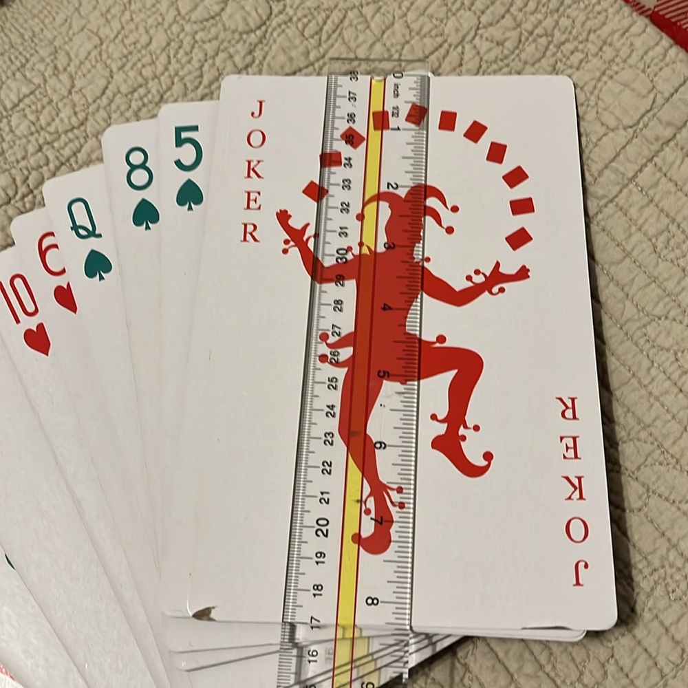 Giant Playing Cards. - Picture 3 of 7